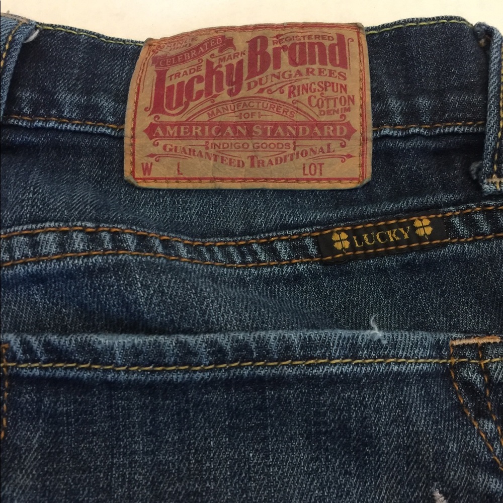 Lucky Brand 🌷Low Rise Boot Cut Jeans Sz 2 - Picture 6 of 8